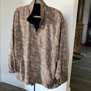 Women’s reversible, rain jacket